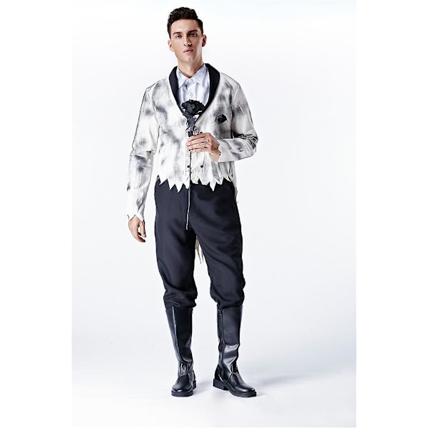 Pariskuntien Cosplay-asu, henkinen rakkaus, verisyys, naamiaiset, lavaesitysvaatteet Men XL