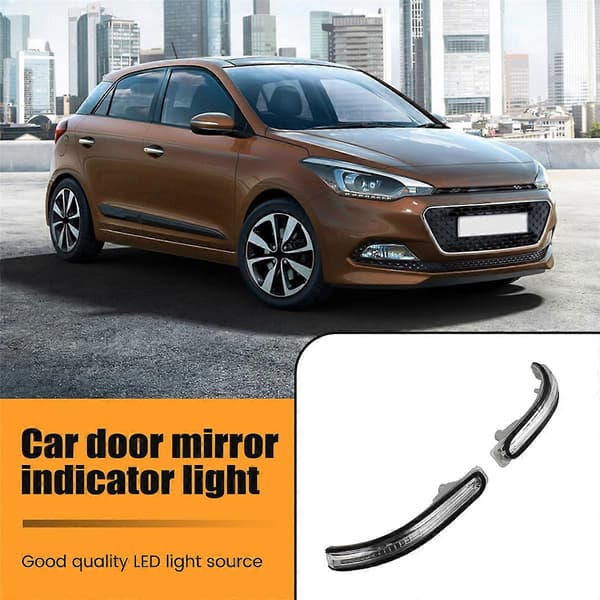 Bil Bakspejl Blinklys Til Hyundai I20 2014-2020
