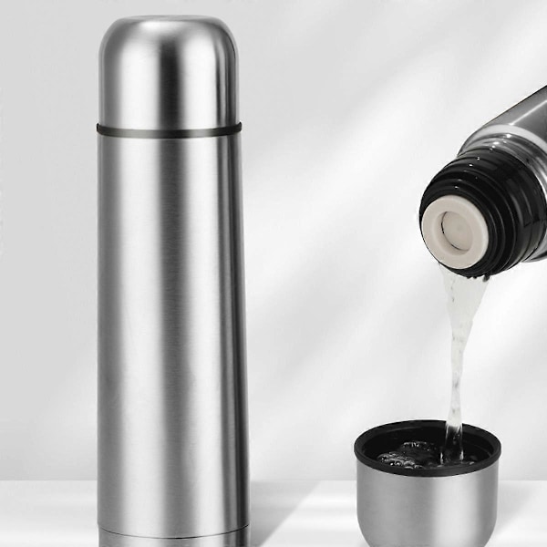 Leberna 1 liters Kaffetermos, Stor Termosvattenflaska
