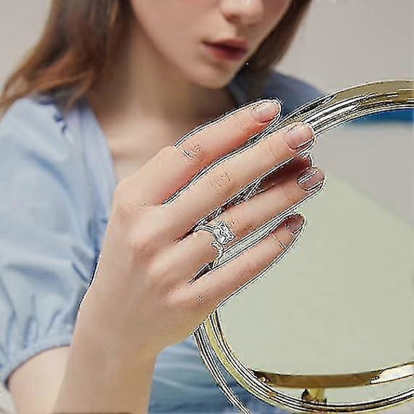 Sød Kat/Hund Spinner Ring 925 Sterling Sølv Dyr Kat/Hund Fidget Ring Mod Angst Til Kvinder Piger-FCY