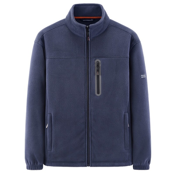 Herr Höst Vinter Militär Taktisk Sport Varm Fleece Hooded Utomhus Äventyr Vandring Bergsklättring Turism Jacka Rockar Black XXL 175CM 77-83Kg