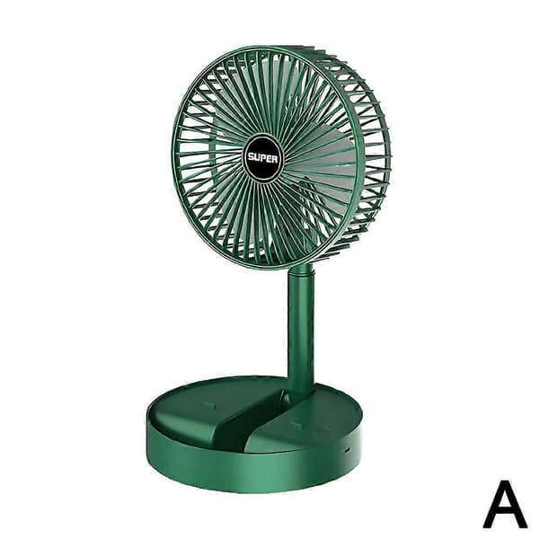 Portable Fan USB Rechargeable Foldable Table Fan Telescopic Floor Fan