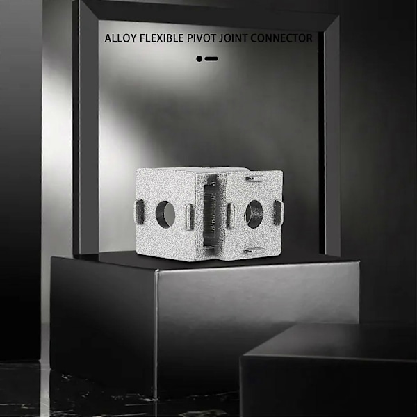 2 stk/parti Legering Fleksibel Pivotledd Kobling For Eu Standard Aluminium Ekstruderingsprofil 2020