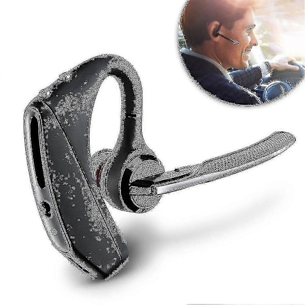 1 stk Voyager 5200 Roterende Mikrofon Trådløs Ørekrok Håndsfritt Bluetooth-kompatibelt Headset-FCY