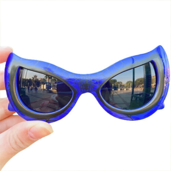 Børn Drenge Piger Spiderman Solbriller UV Beskyttende Solbriller Fest Halloween Cosplay Rekvisit Blue