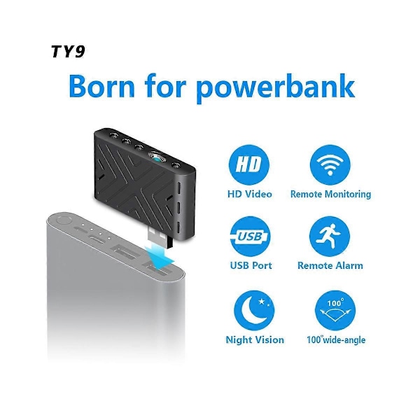USB Langaton Kamera Etävalvonta Yönäkö Cam DV Mini Videokamera Valvonta Ulkokäyttöön Wifi