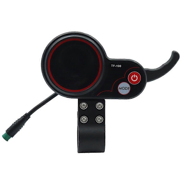 TF-100 Display Scooter Skateboard Instrumentbräda Portabel Utomhus för Shilop Elektrisk Scooter Delar (5Pin)