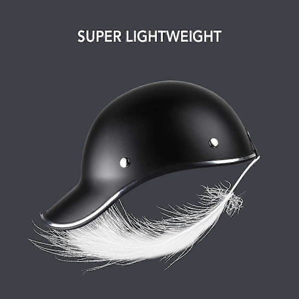 Säädettävä baseball-lippis pikakiinnityssoljella, puolipitkä baseball-lippis, musta