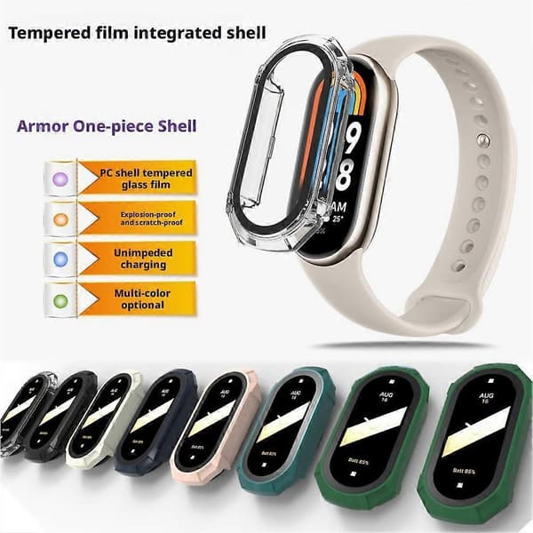 Xiaomi Mi Band 10 -suojakotelo Tallnålgrön