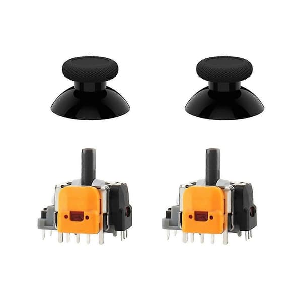Udskiftnings-Hall-effekt-joystick til /X Controller 3D Analog Thumbsticks Reparationsdele Sæt