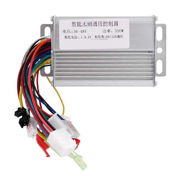 Elektrisk Cykel Motor Controller 36V/48V 350W 12 Rør Børsteløs DC Motor Controller til Elektrisk Cykel
