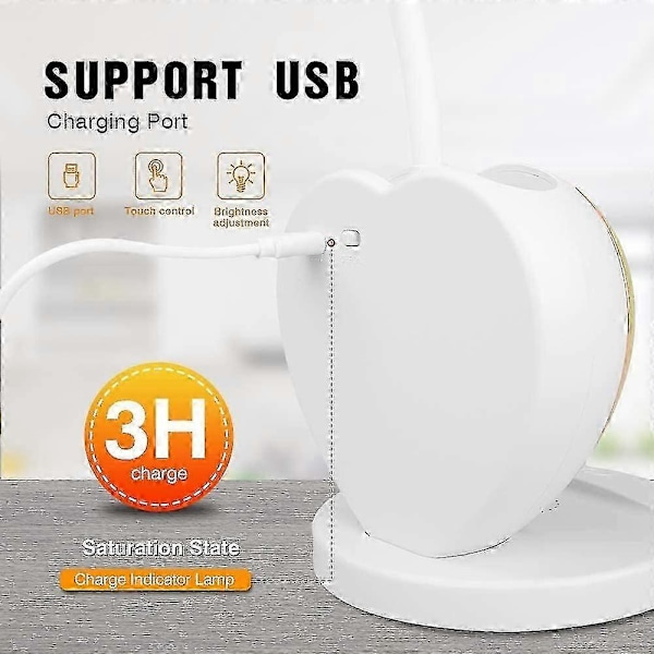 LED Skrivebordslampe For Barn Liten Skrivebordslampe