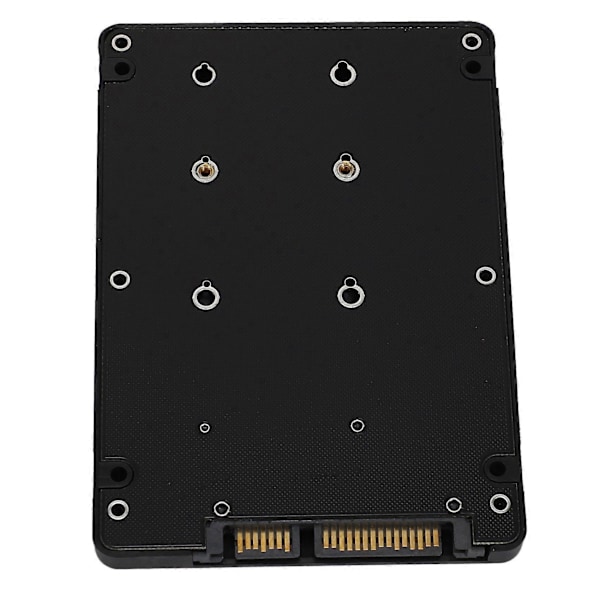 5 kpl Mini Pcie MSATA SSD - 2,5 tuuman SATA3 -sovitinkortti kotelolla, 7 mm paksuus, musta
