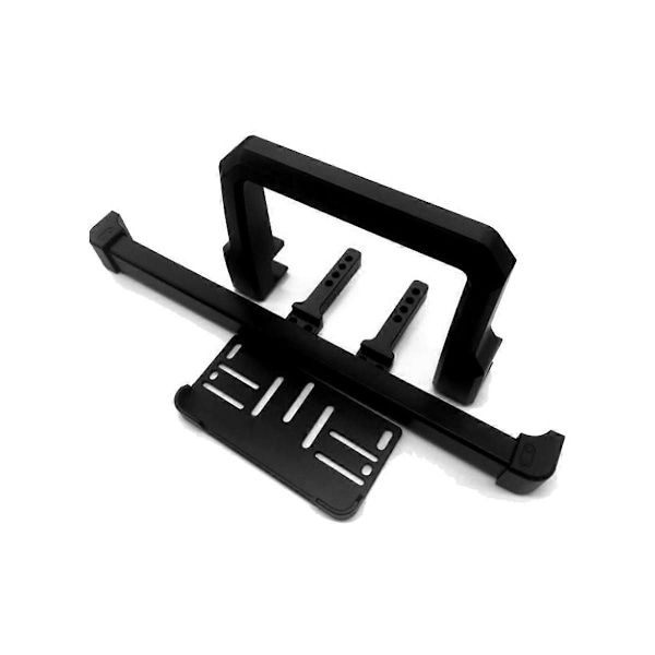 Justerbar metallfrontfanger for 1/10 RC Crawler Car TRX4 TRX6 G63 Axial SCX10 SCX10 II 90046 90047 SCX10 III