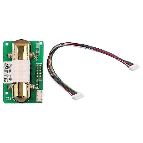 -Z14B NDIR Infrapuna CO2-anturimoduuli Kaasuanturi CO2-monitorille 0-5000ppm Z14 Sarja UART PWM-ulostulo