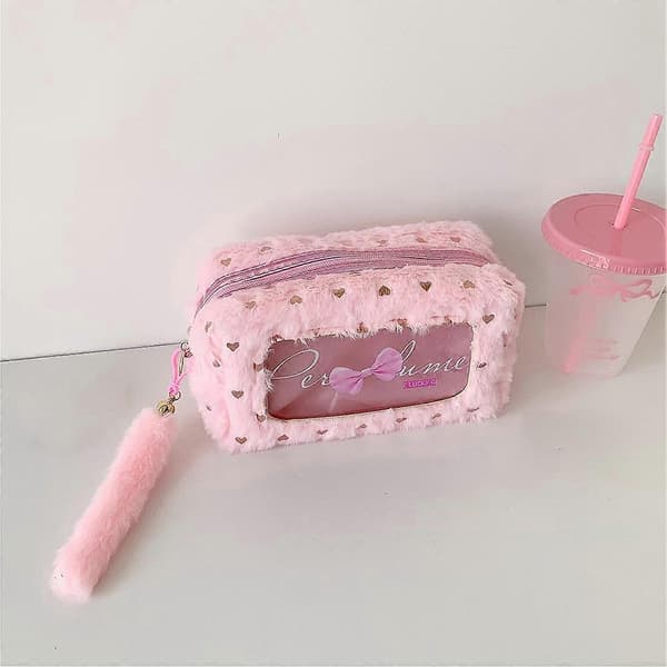 Opbevaringstaske til papirvarer, DIY-materialeopbevaringstaske til studerende W3X0 Red