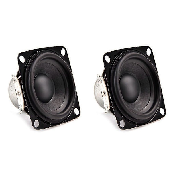 2 stk. 52 mm fulltonehøyttalere 4 Ohm 10W Flat Arc Dobbel Magnetisk Bluetooth-høyttaler