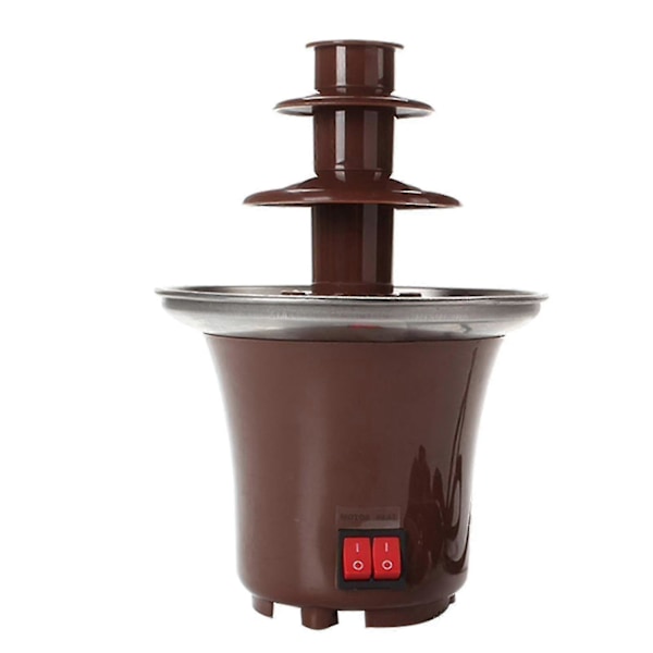Mini 3-vånings Chokladfontän Lätt Att Montera Perfekt För Nacho Ost Bbq-färger