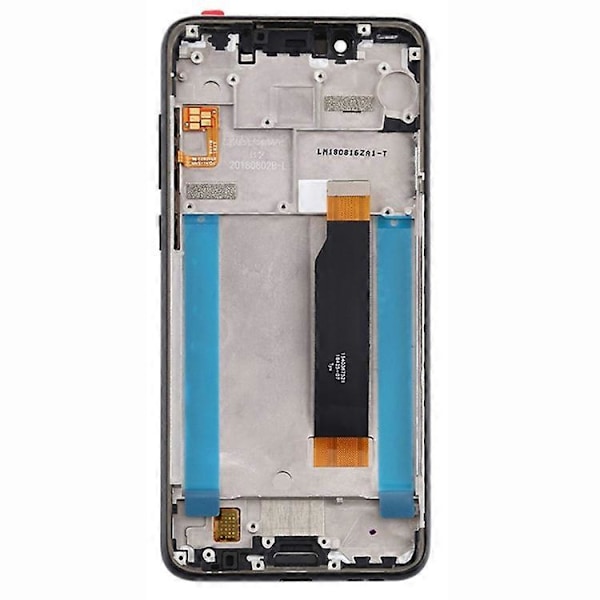 Yhteensopiva Nokia 5.1 Plus / Nokia X5 Luokka C LCD-näyttö ja kosketusnäyttöpaneeli + kehys, varaosa (ilman logoa)