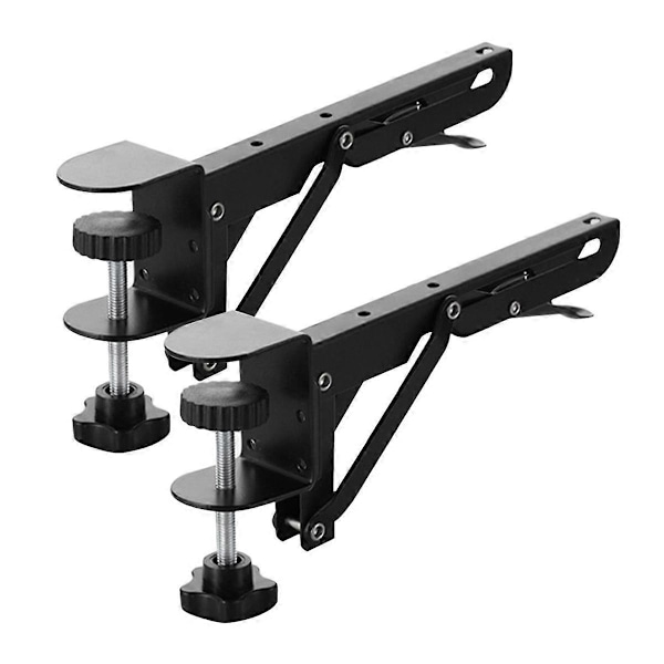 2 STK Foldbart Beslag Computer Tastatur Bordforlænger Støtte Tastatur Arm Stand Foldbart Skrivebord fo