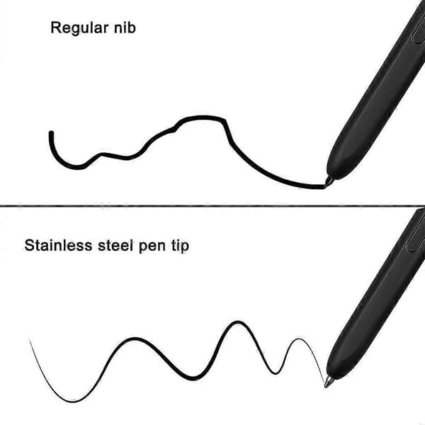 Udskiftning af styluspen med blød spids til Tab S6 S7 S8 S9 Note10 20 2tip och 1clip