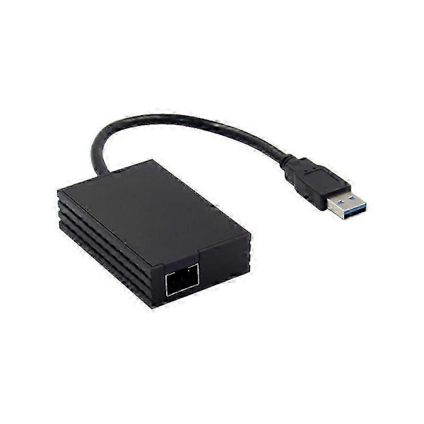 USB1000F-LX USB 3.0 Gigabit Fiber Ethernet Nettverksadapter Single Mode 1310Nm 10Km LC Optisk Modul SFP NIC RTL8153