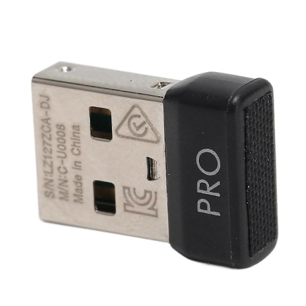 USB Mus Modtager Trådløs 2.4G Let Udskiftelig ABS Bærbar Mini Mus Modtager til Logitech G Pro
