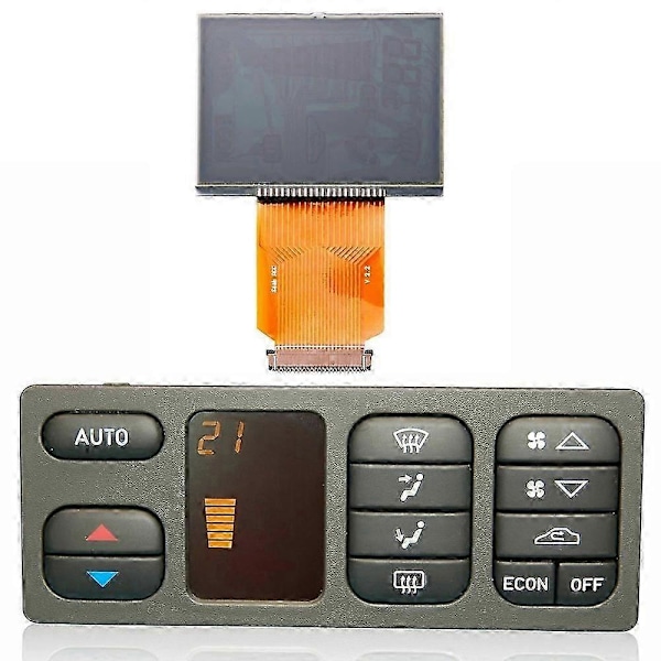 Luftkonditioneringsskärm för SAAB 93 9-3 1999-2003 LCD-display Klimatkontrollpanel 50-47-600 50-46-214 53-36-433 LCD-display