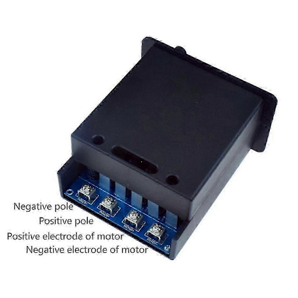 Dc12v 24v 36v 4000w Harjamoottorin Säädin Potentiometrillä ja Pyörivällä Painikkeella