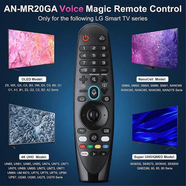 Stemmekontroll Magic Remote for LG Smart TV Fjernkontroll