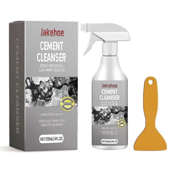 Kraftfuld cementrens til fliser og marmor Pletfjerning og overfladepolering, 120 ml