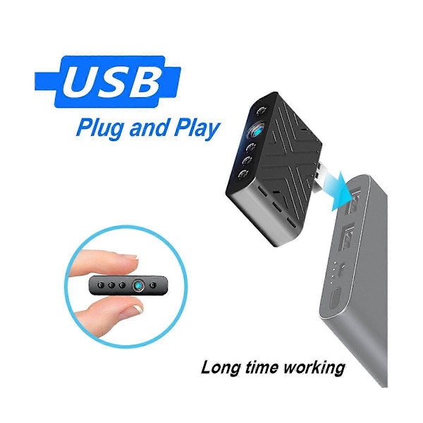 USB Langaton Kamera Etävalvonta Yönäkö Cam DV Mini Videokamera Valvonta Ulkokäyttöön Wifi