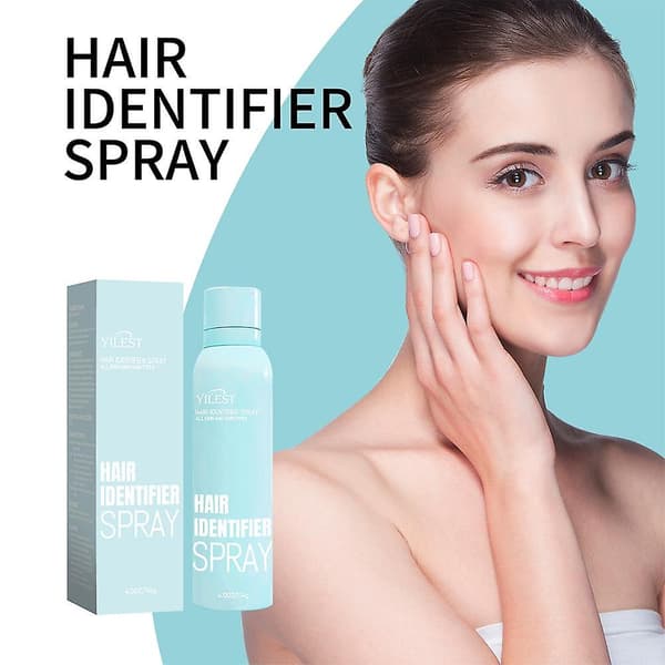 Facial Hair Identification Spray Set with Removal Tool 114g