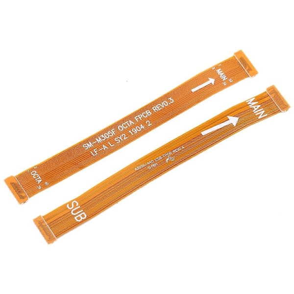 För Galaxy M30 1 Par Moderkort Flexkabel