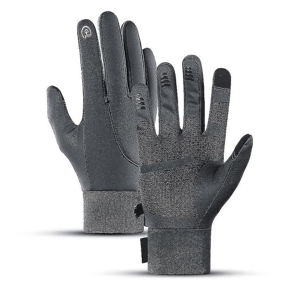 Vanntett for menn og kvinner, varme vinterhansker med sensitive fingertupper
