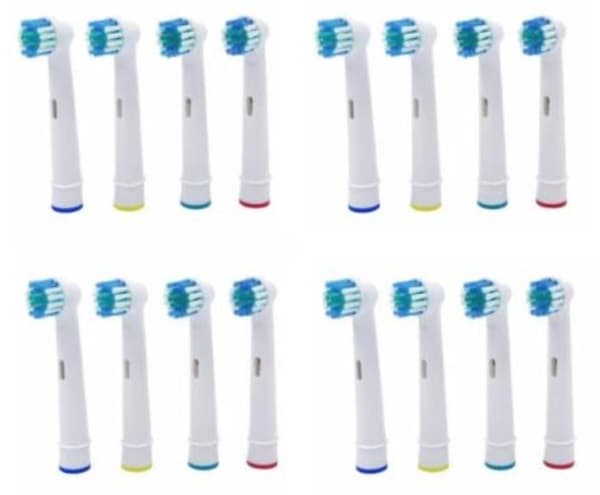 kompatible tannbørstehoder 16-pakning Sensitive Clean