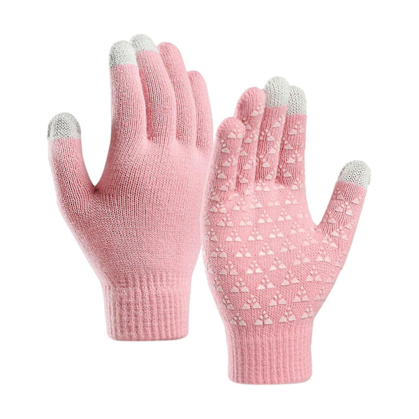 Vinter Höst Stickade Handskar Pekskärmshandskar Herr Dam Förtjockad Ullvante Xs-xxxl Style5
