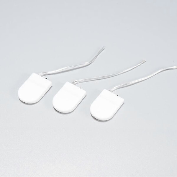 10 stk. CR2032 Knapcelle Batteri Sokkel Holder Kabinet med ON-OFF Kontakt 3V Batteriboks
