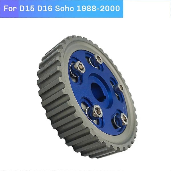 Til D15 D16 Sohc 1988-2000 Justerbart Racing Knastakselgear Timing Gear
