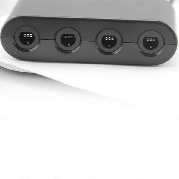 3 i 1 Kontrolleradapter for GameCubes Kontroller 4 Port Adapter for til U Switch USB-konverter Sup
