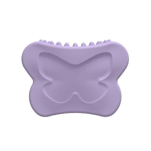 Silikone Meridian Slapping Board Afslappende Komfort Helkropsafslappende Massager Purple