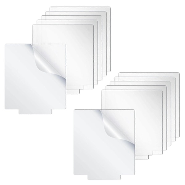 Akrylplate Klar Støpt for LED Lysbase Bord Skilt DIY Display Prosjekter Håndverk LED Lys for P