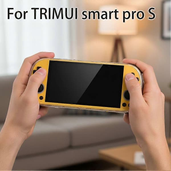 TPU-suojakotelo TRIMUI Smart Pro S -käsikonsolille Transparent