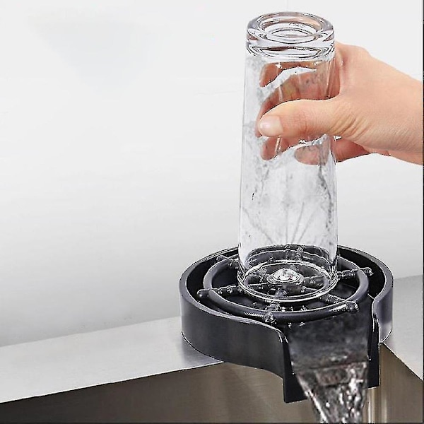 Automatisk Glasrengörare Bar Kaffekopp Rengörare Hem Kök Diskbänk Kann Rengörare--