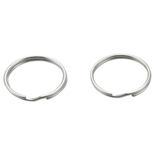 60 stk. 20 mm Ytre Dia Universelle Delte Nøkkelringer Nøkkelringholdere