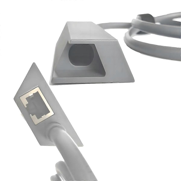 Ethernet-adapter för rektangulär Dish Satellite Internet V2 till RJ45 Gigabit-adapter