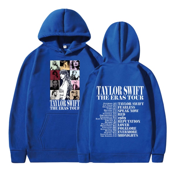Taylor Swift perifer hættetrøje 3D-printet Taylor Swift unisex sweatshirt S