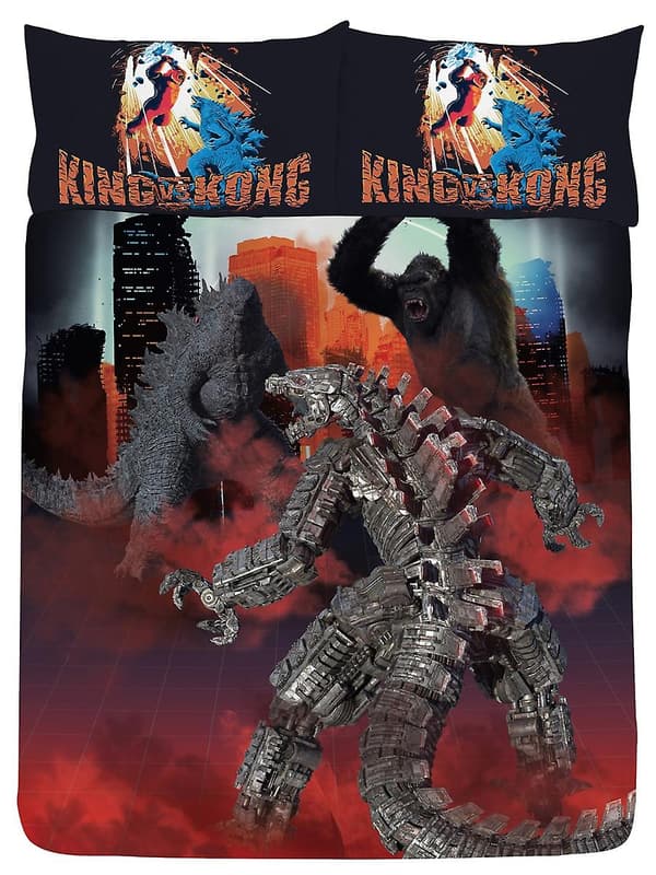 Godzilla Vs Kong Påslakanset med örngott