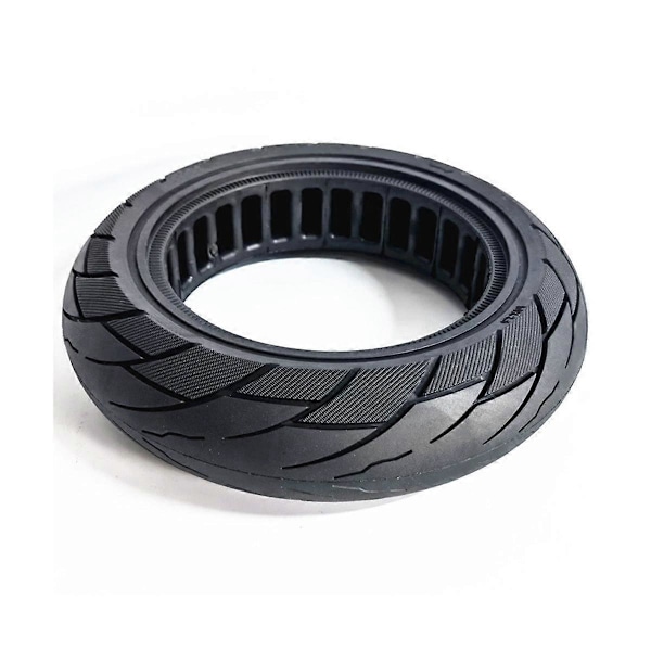 10X2.50-6.5 Hullet Solid Dekk MAX G30 Elektrisk Sparkesykkel 60/70-6.5 Honeycomb Solid Dekk Svart 1100G