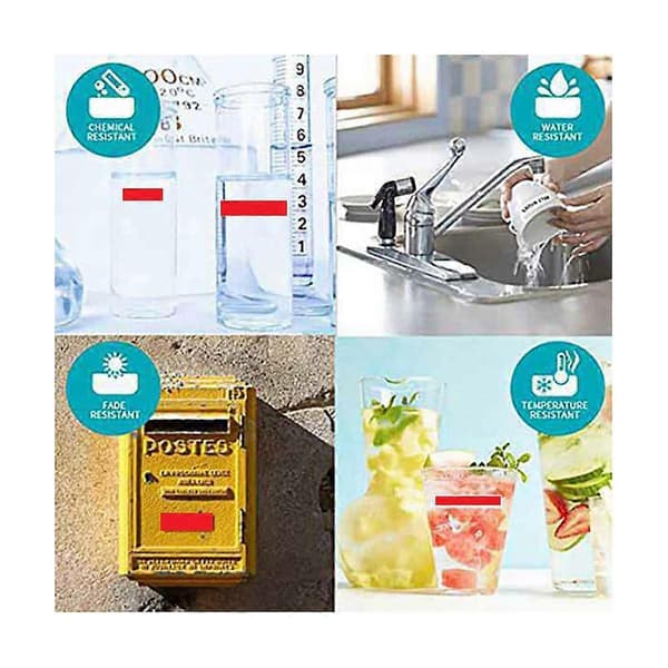 1 STK 36mm TZC Etiketbånd Etiketprinterpapir til Brother PT-E100 PT-E100B PT-E200 PT-D200 PT-D21